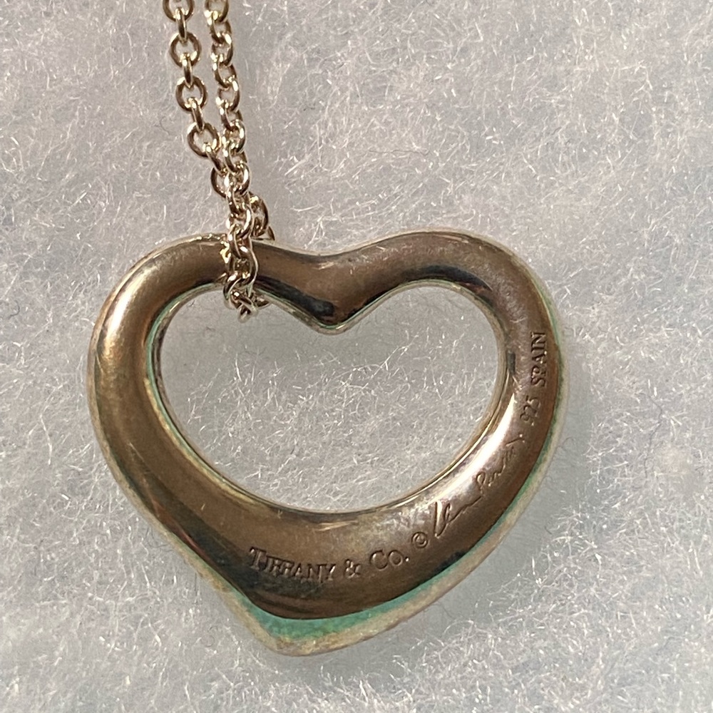 Tiffany Open Heart Pendant - Picture 5 of 5